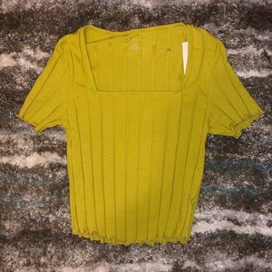 American Eagle Cropped Shirt